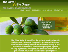 Tablet Screenshot of bulkwholesaleoliveoil.com